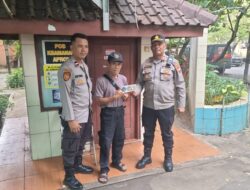 Patroli Sahabat Polisi Polsek Kemayoran Sambangi Rusun Apron Kebon Kosong