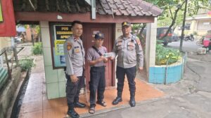Patroli Sahabat Polisi Polsek Kemayoran Sambangi Rusun Apron Kebon Kosong