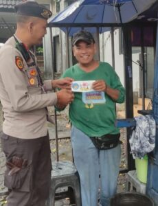 Sosialisasi Barcode Sahabat Patroli Polisi, Kanit Samapta Menteng Perkuat Akses Layanan Cepat Untuk Warga