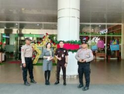 Polsek Cempaka Putih Tingkatkan Patroli Jalan Kaki di Area Keramaian Jelang Nataru 2025–2026