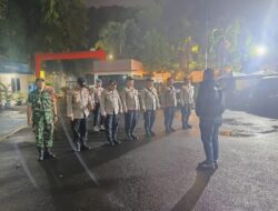 Apel Patroli Tiga Pilar Mantapkan Menteng Aman Terkendali
