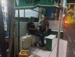 Bhabinkamtibmas Kebon Kacang Jaga Keamanan dan Jaga Wilayah Lewat Sambang Pos 06 Satkamling