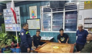Bhabinkamtibmas Petamburan Sambangi Pos Siskamling RT 03/03 Ingatkan Warga Antisipasi Kerawanan Wilayah
