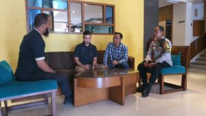 Jelang Nataru, Polisi Sambangi Hotel di Pasar Baru
