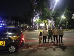 Penjagaan Tiga Pilar, Jelang Nataru ” Cegah Gangguan Kamtibmas di Sawah Besar