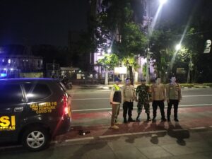 Penjagaan Tiga Pilar, Jelang Nataru ” Cegah Gangguan Kamtibmas di Sawah Besar