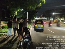 Penjagaan Dan Patroli Subuh Sapu Bersih Potensi Balap Liar di Gunung Sahari Raya