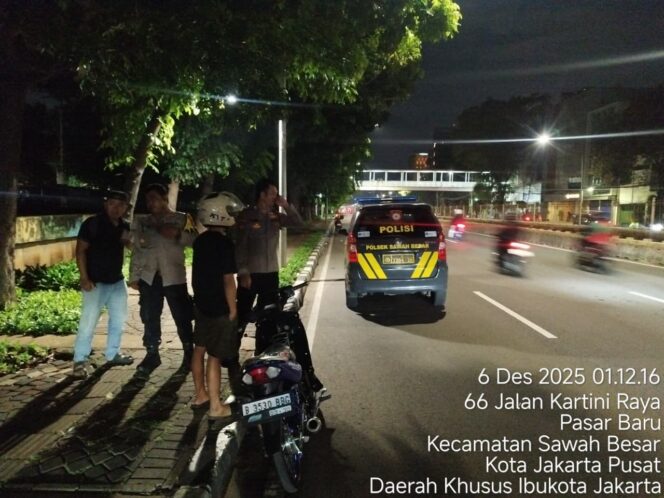 
					Penjagaan Dan Patroli Subuh Sapu Bersih Potensi Balap Liar di Gunung Sahari Raya