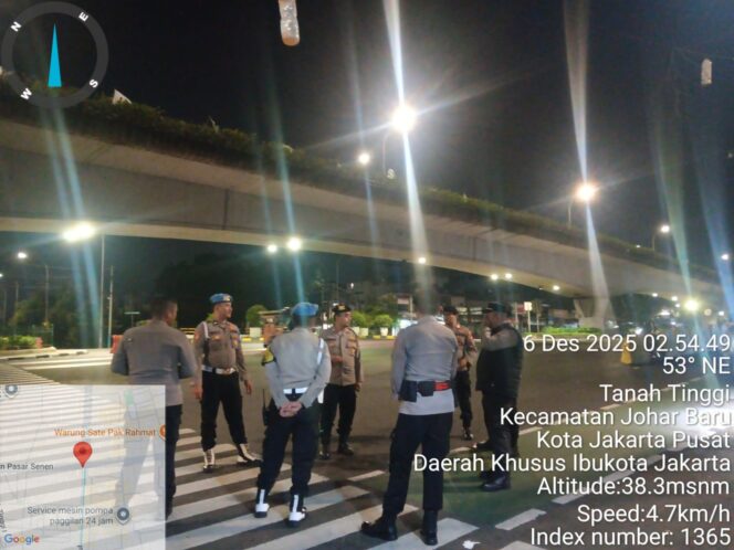 
					Pasukan Biru Bergerak! Patroli Cipta Kondisi Redam Tawuran dan Gangguan Malam Hari