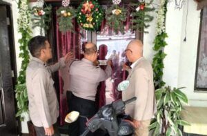 Polsek Cempaka Putih Intensifkan Patroli Dialogis di Tempat Ibadah Jelang Natal dan Tahun Baru