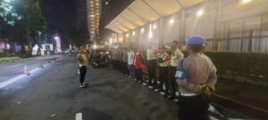 Menekan Kejahatan Malam Hingga Dini Hari, Polsek Metro Tanah Abang Gelar Patroli Cipta Kondisi