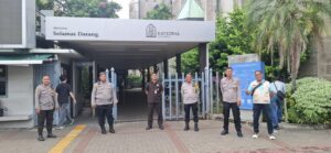 Panit Samapta 3 Pimpin “Pengamanan Dan Pelayanan Misa Minggu di Katedral Sawah Besar Berjalan Kondusif