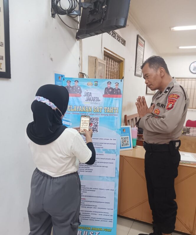 
					Polsek Kemayoran Terapkan Barcode Survey untuk Tingkatkan Kualitas Pelayanan