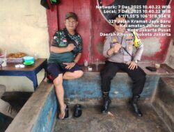 Minggu Libur Jelang Nataru 2026, Polisi Johar Baru Intensifkan Sambang Dialogis ke Pemukiman Warga