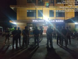 Apel Cipta Kondisi Antisipasi Guantibmas, Polsek Johar Baru Perkuat Patroli Dini Hari