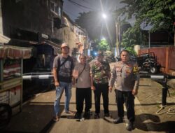 Bhabinkamtibmas Benhil Sambangi Poskamling RT 04/06 Ajak Awak Satkamling Jaga Kamtibmas