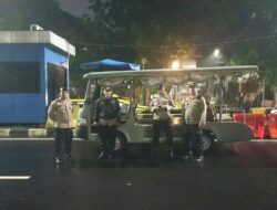 Patroli Cipkon Malam Tiga Pilar Kawal Keamanan Teuku Umar Dari Guankamtibmas