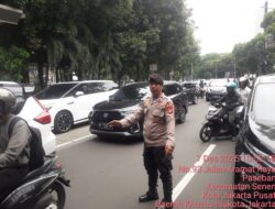 Patroli Samapta Polsek Senen Lakukan Monitoring dan Pengamanan di Gereja GKI Kwitang