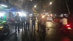 Tiga Pilar Menteng Kawal Perbatasan Menteng Tenggulun Tetap Aman Kondusif