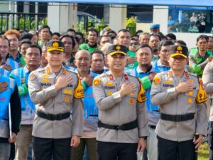 Kapolda Metro Jaya Apresiasi Polres Metro Tangerang Kota Libatkan Ojol dalam Menjaga Kamtibmas
