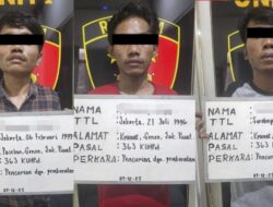 Tiga Pemuda Ditangkap Polisi Usai Curi HP Penumpang di Bus Transjakarta Depan GBK