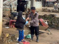 Respons Cepat, Polda Sumbar Bantu Pemulihan Korban Bencana di Kecamatan Pauh