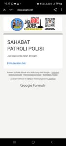 Sambangi Ema Ema Di Permukiman Padat Pasar Baru, Sosialisasi Aduan Berbasis Barcode