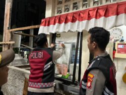 Patroli Dan Sambang Malam Hari Di Rusun Karang Anyar, Warga Dimudahkan Lapor via Barcode