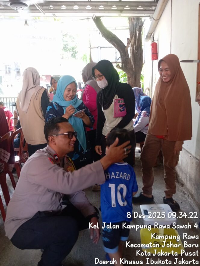 
					Monitoring Posyandu di RW 02 Kampung Rawa, Tiga Pilar Pastikan Layanan Kesehatan Warga Berjalan Optimal