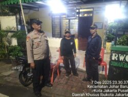 Sinergi Polisi dan Warga, Patroli Dialogis Jaga RW 09 Johar Baru Aman