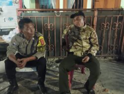 Sambangi Pos Kamling RW 04, Polisi Tekankan Pentingnya Patroli Jam Rawan