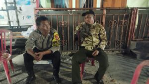 Sambangi Pos Kamling RW 04, Polisi Tekankan Pentingnya Patroli Jam Rawan