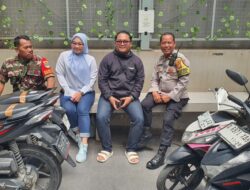 Sambangi Hotel, Bhabinkamtibmas Tekankan Pencegahan Curanmor di Area Parkir”