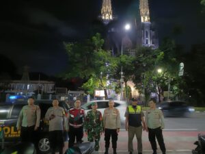 Cegah Gangguan Kamtibmas Jelang NATARU, Tiga Pilar Sawah Besar, Bergerak Kompak
