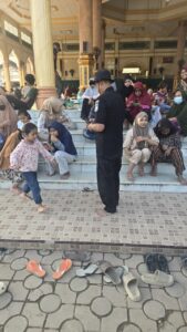 Bidang TIK Polda Aceh Hadirkan Wontech WiFi Polri di Masjid Jamik Kuta Blang Bireuen