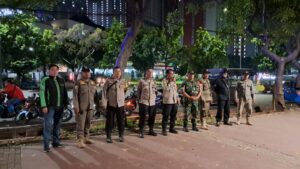 Operasi Sikat Jaya 2025, Tiga Pilar Sisir Sejumlah Titik Rawan di Kemayoran