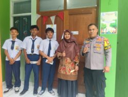 Edukasi Keamanan, Bhabinkamtibmas Benhil Ajak Pelajar Muhammadiyah Jaga Jakarta