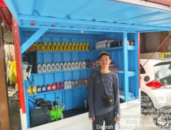 Polsek Johar Baru Cek dan Kenalkan Ojol Auto Mart kepada Calon Penjaga Baru