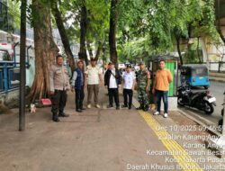Pendampingan Bhabinkamtibmas Tertibkan PKL Demi Ruang Publik Lebih Nyaman