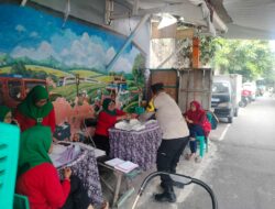 Bhabinkamtibmas Duri Pulo Sambangi Posyandu RW 09, Pastikan Layanan Kesehatan Balita Berjalan Baik