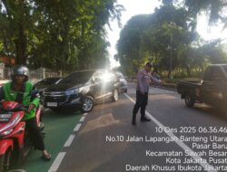 Mobilitas Masyarakat lancar” Dengan Pelayanan Pagi Polri Pengaturan lalulintas Di Jalan Raya