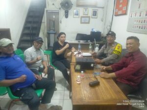 Aiptu Baktiar Bhabinkamtibmas Galur Sambang Pos Kamling RW 04, Perkuat Deteksi Dini dan Sinergi Warga