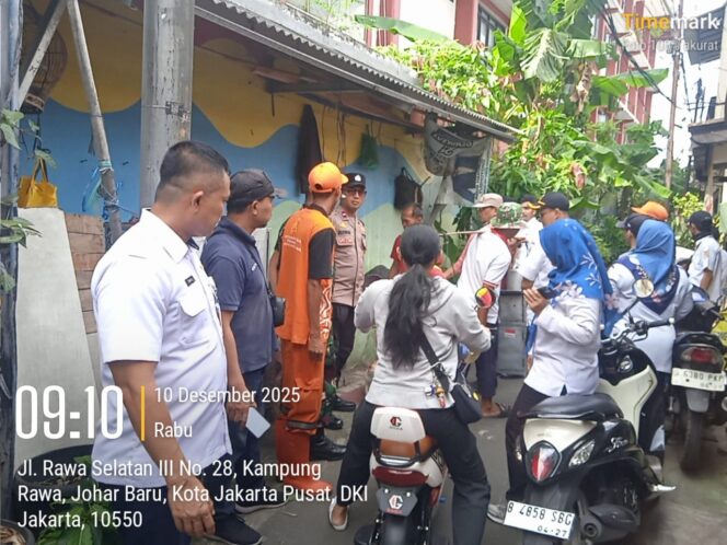 
					Monitoring Rabu Tertib, Kampung Rawa Gelar Penertiban PKL hingga Penataan Lingkungan