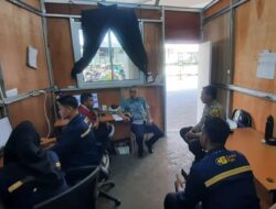 Bhabinkamtibmas Kebon Melati Ajak Petugas Parkir Thamrin City Berikan Pelayanan Terbaik