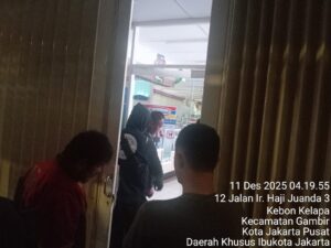 Polsek Metro Gambir Respon Cepat Percobaan Pencurian di Indomaret Jl. Juanda 3