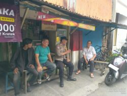 Wilayah Aman, Warga Nyaman, Bhabinkamtibmas Galur Sambangi RW 01