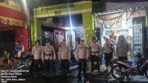 Ciptakan Lingkungan Aman, Polsek Johar Baru Laksanakan Patroli Antisipasi Guantibmas