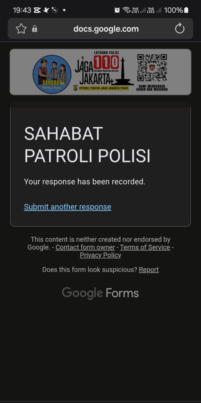 
					Patroli Presisi Sawah Besar Sosialisasikan Barcode Layanan Polri ke Warga