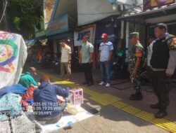 Tiga Pilar Kawal Paska Penertiban PKL Karang Anyar, Warga Diharap Tertib dan Jaga Kebersihan