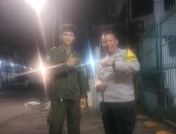 Bhabinkamtibmas Duri Pulo Sambangi Satkamling 02, Tekankan Kewaspadaan dan Ketertiban Lingkungan